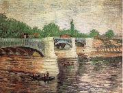 Vincent Van Gogh Pont de la Grande Jatte oil painting on canvas